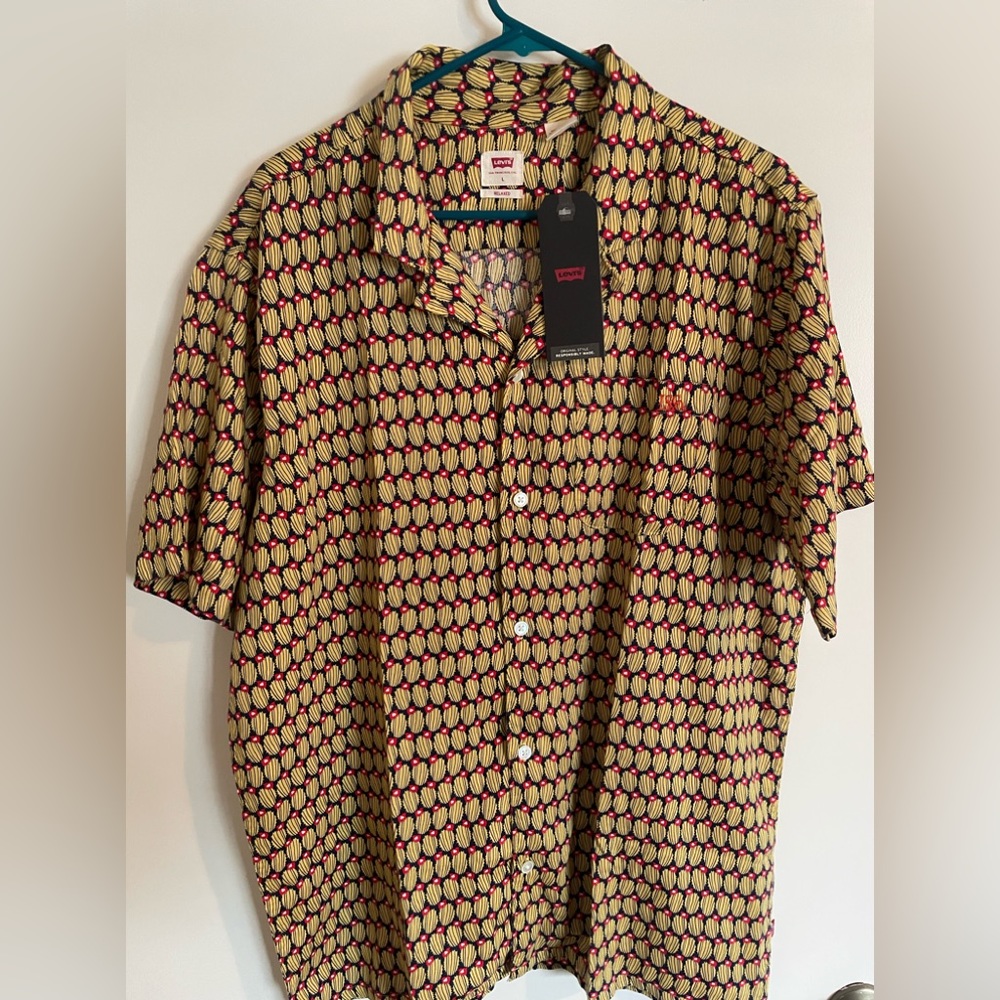 LEVIS CUBANO SHIRT L